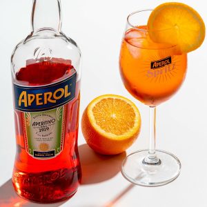 Packshot de boissons. Cocktail Spritz