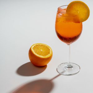 Packshot de boissons. Cocktail Spritz